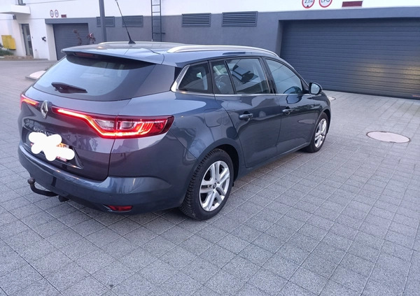 Renault Megane cena 38990 przebieg: 52000, rok produkcji 2017 z Łódź małe 137
